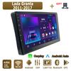 Android Carplay автомобильное радио для Lada Granta 2011-2017 мультимедийный проигрыватель головное устройство стерео GPS навигация BT WIFI 4+64 ГБ