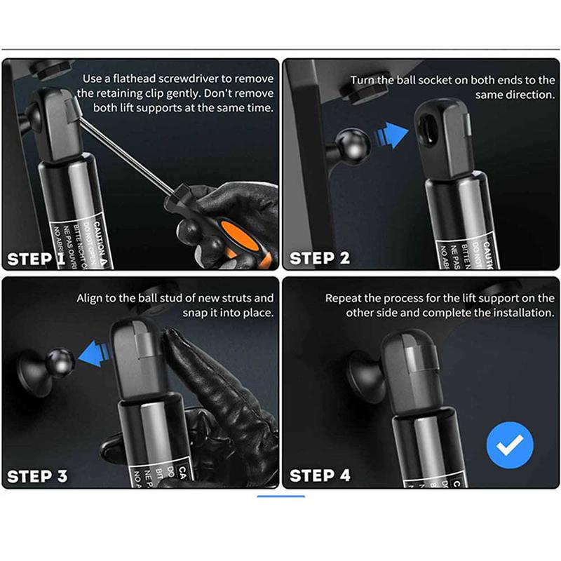 1 шт. Подъемные опоры, газовая пружина, стойка, подходящая для Jeep Grand Cherokee WK Dodge Durango 2011-2021, амортизатор капота, пружина, стойка, стержень