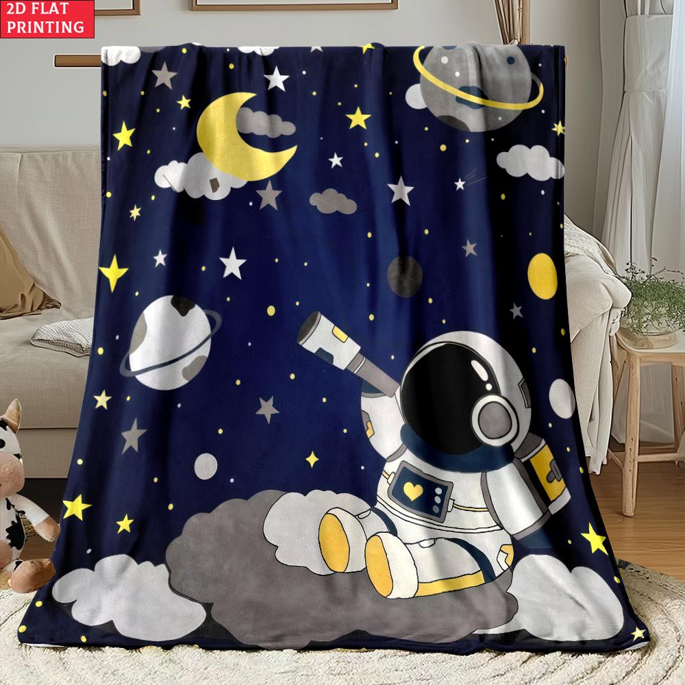 Animal flannel thin Blanket Picnic Bed Sofa Blankets Family Bedroom Children's Room Napping blankets fluffy