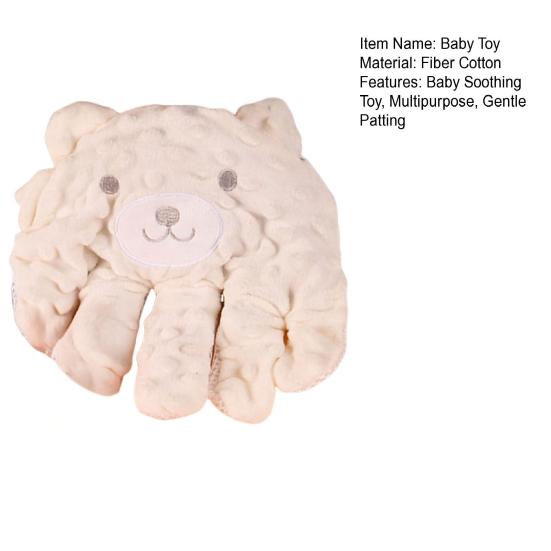 Соска-пустышка Ладошка Мягкая успокаивающая ладошка с нежным поглаживанием Пульт дистанционного управления Мягкая игрушка для успокоения младенцев Помощь для сна для новорожденных Девочек Мальчиков