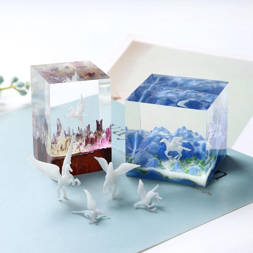 Deep Cube Mould Silicone Epoxy Resin Mold Crystal Molds Square Cube Molds Jewelry Making