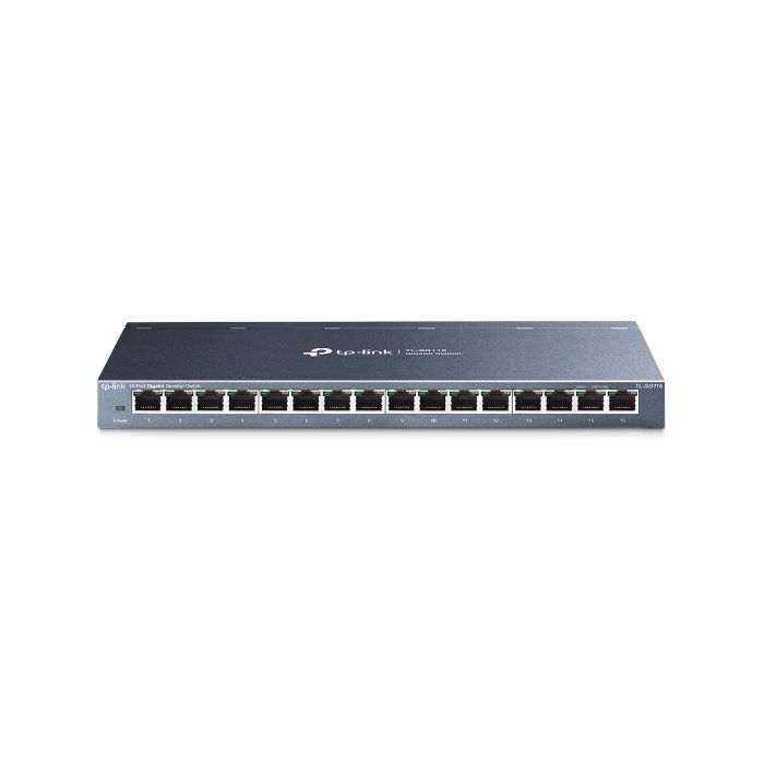 Ethernet-коммутатор - TP-LINK - TL-SG116 - 16 портов - Gigabit - Настольный