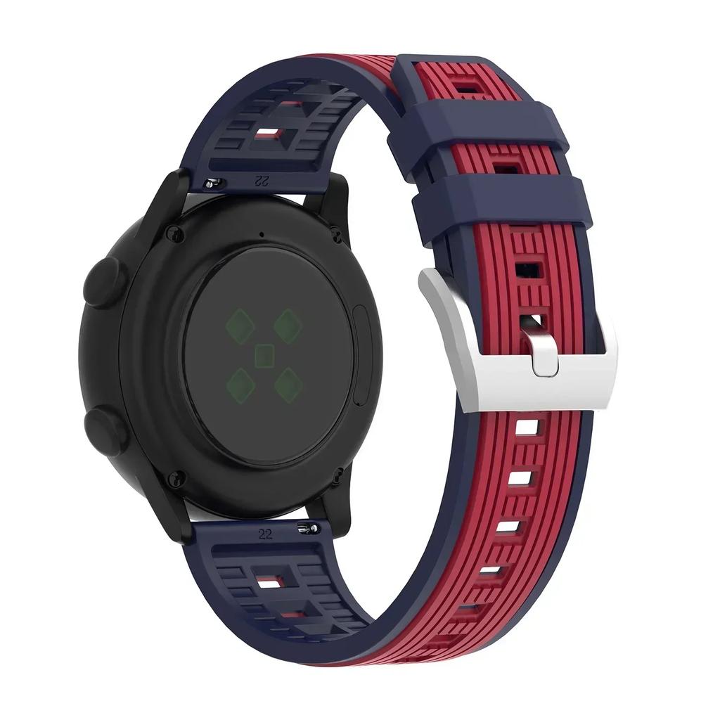 Силиконовый спортивный ремешок 22 мм 20 мм для Amazfit Active 2/GTS 2 3 4, браслет для Amazfit Balance/Stratos/GTR 2 3 4 42 мм