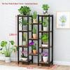 Indoor/Outdoor Multi-layer Anti-corrosion Wrought Iron Mobile Plant Stand