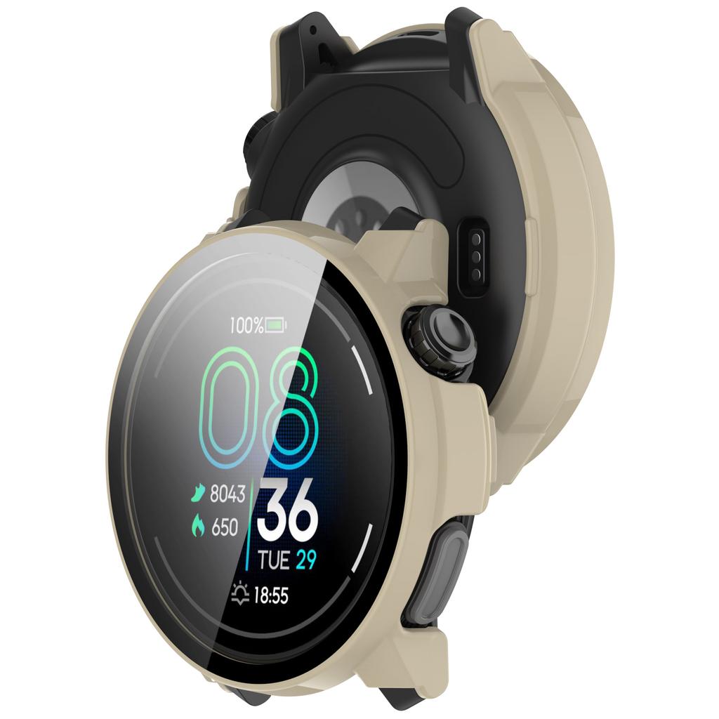 Защитная пленка для экрана из твердого стекла Smartwatch Full Frame Case для умных часов Coros PACE Pro Smart Watch Защитный бампер