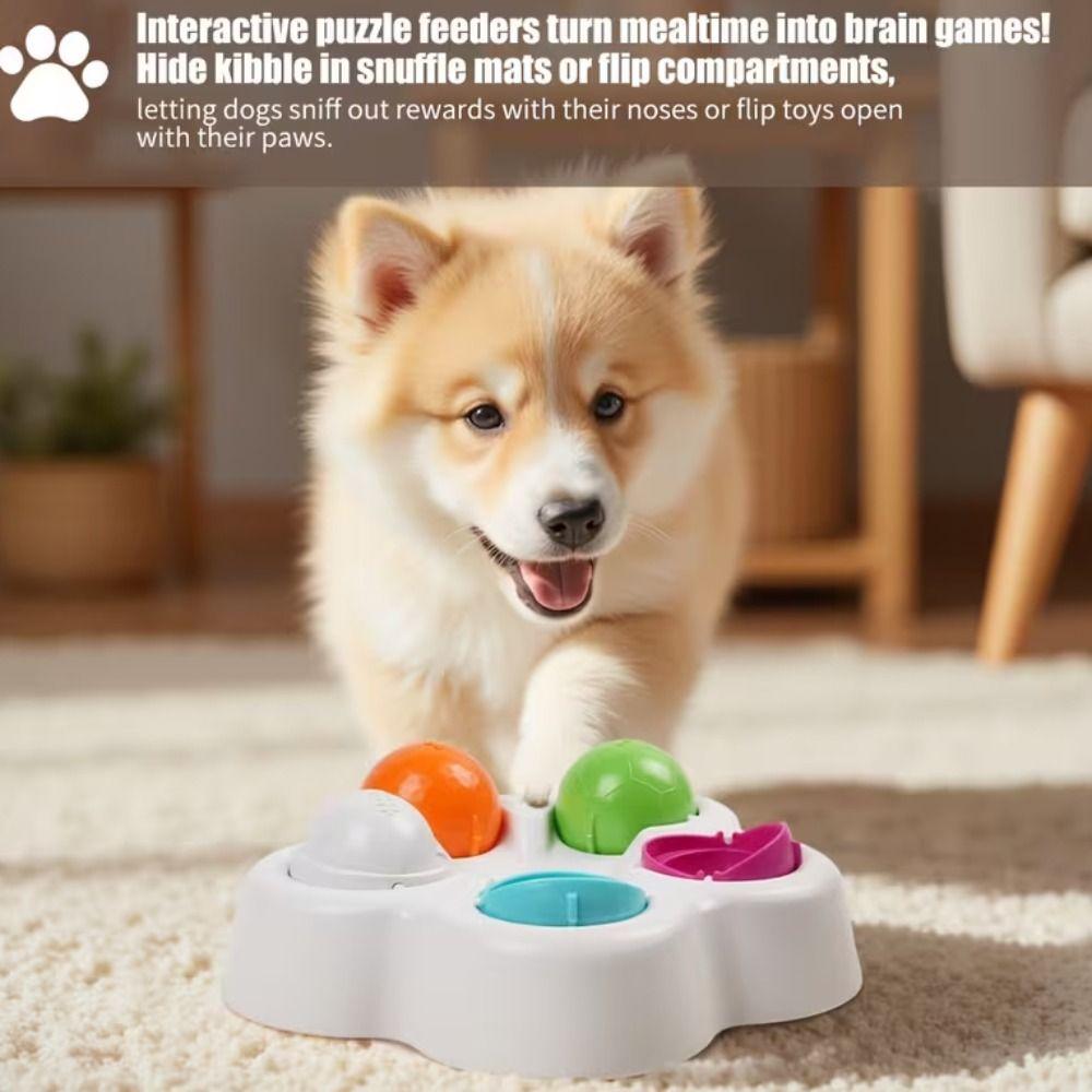 Интерактивные Умные Игрушки-Медленные Кормушки Устойчивое Основание Собака Прячущая Еду Миска Кошка Тарелка для Корма Кошки Миска