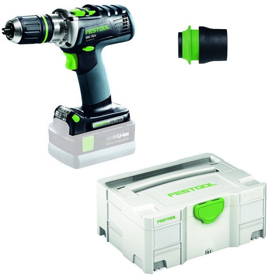 Аккумуляторный шуруповёрт Festool DRC 18/4 Li-Basic