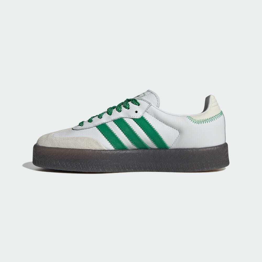 IE9105 adidas Sambae Обувь Белый Зеленый Небесно-белый (Женский)