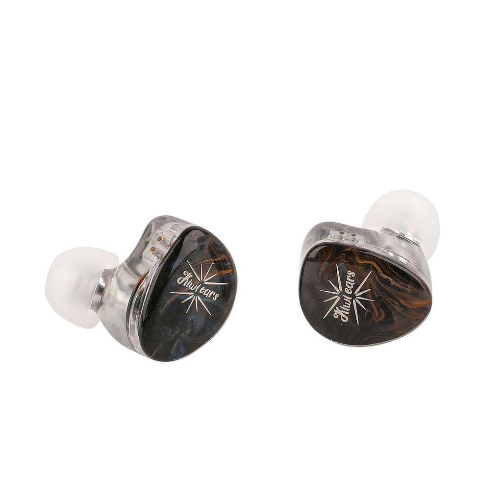 LINSOUL Kiwi Ears x Crinacle Singolo Высококлассные Динамические Наушники, 3,5-мм Разъем, Качество Звука HIFI, Глубокий Бас, Шумоподавление, Стерео Наушники-Вкладыши, Черный,