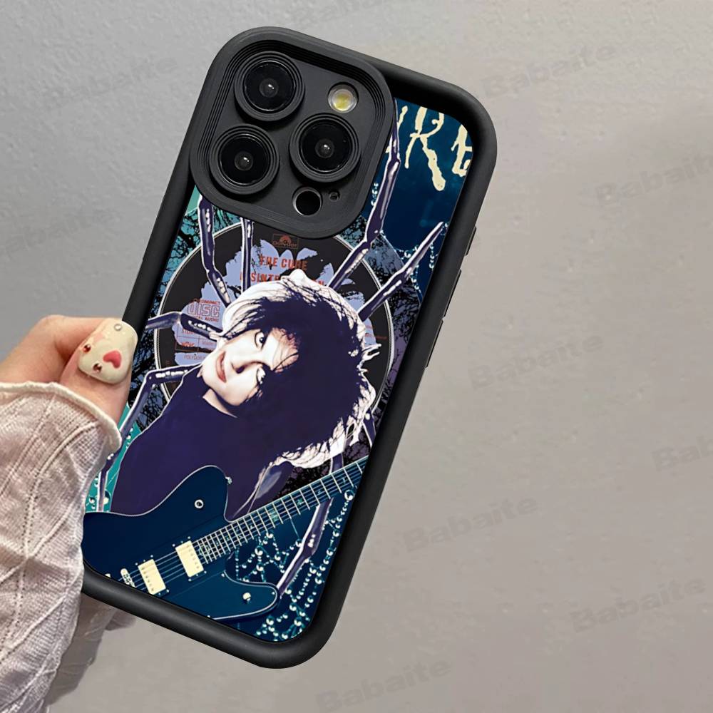 Горячий Классический Рок Группа The C-CureS Силиконовый Чехол Для Телефона Для IPhone 17 Pro Max 16 15 14 13 12 11 Plus 17 Air