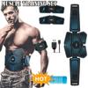 Smart EMS Abdominal Muscle Stimulator Trainer Muscle Massager with 10 Gel Pads