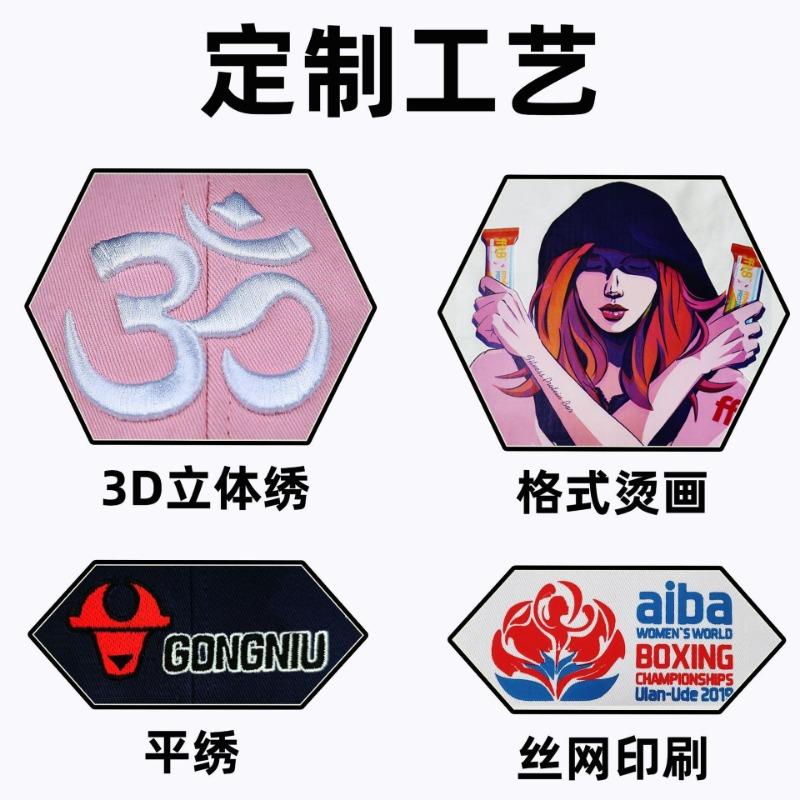 Cotton Fisherman Hat Summer Basin Hat Outdoor Sunshade Girls Sun Protection Sun Hat Printing Embroidery Men