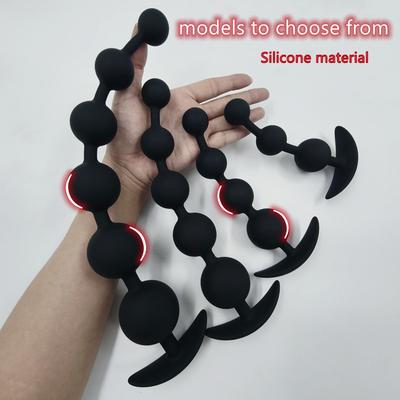 Супер Длинные Анальные Бусы Анальная Пробка Массаж Простаты Большая Анальная Пробка Вагинальные Шарики Анальная Стимуляция Шарик с Ручкой Дилдо Глубокий Анальный Секс Игрушка