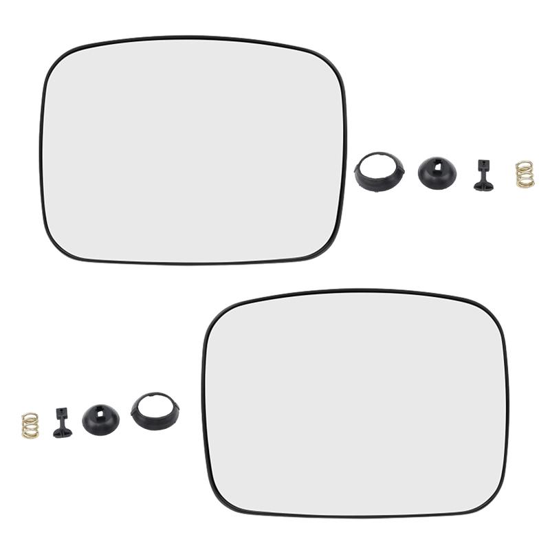 Left/Right Hood Mirror Non-Heated Convex Glass for Freightliner Cascadia 2008-2017 Left Hand Drive 955-5206 28729C