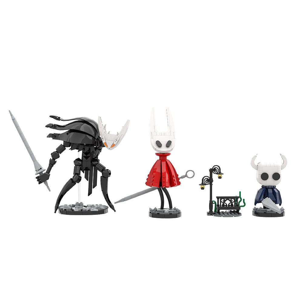 MOC Halloween Hollow Knight Building Kit DIY Design Pure Vessel Action Figure Brick Toy Adult Gift