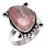 Rhodochrosite Gemstone Handmade Silver Jewelry "9"
