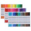 Painting Watercolor Markers Assorted Colors Soft FineLiner Tip Dual Brush Art Supplies(STBG-60