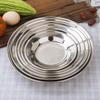 Supercloud 304 Stainless Steel Round Serving Plates