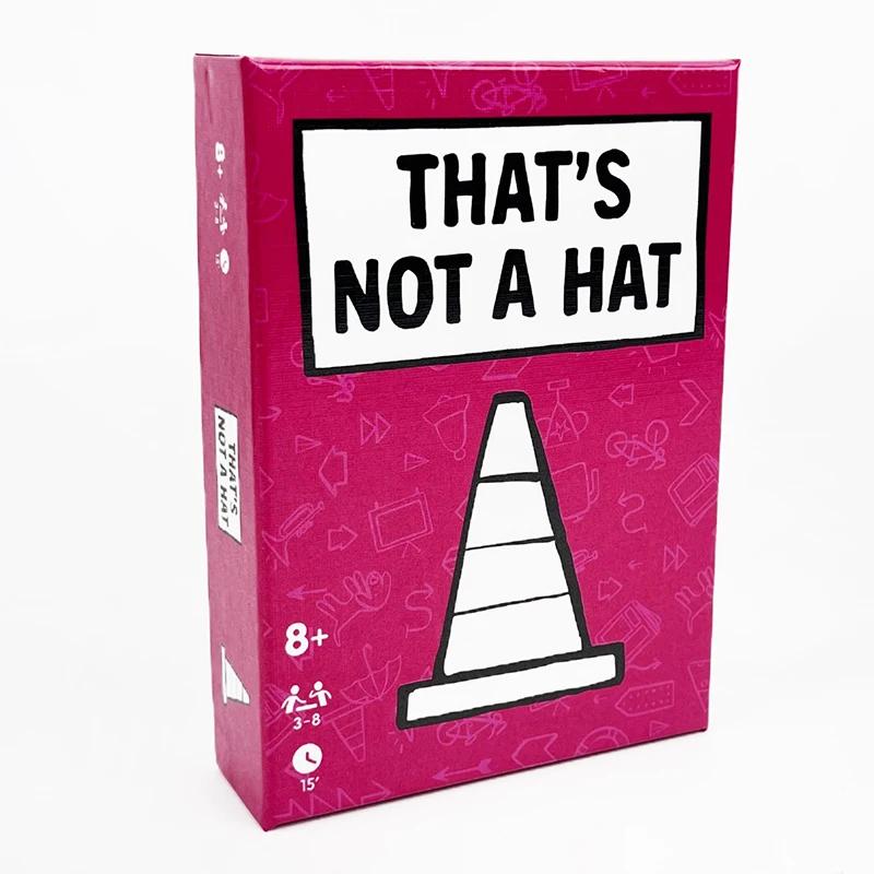 Unique That’s Not a Hat Party Board Game Card English Tabletop Games for 3-8 Players