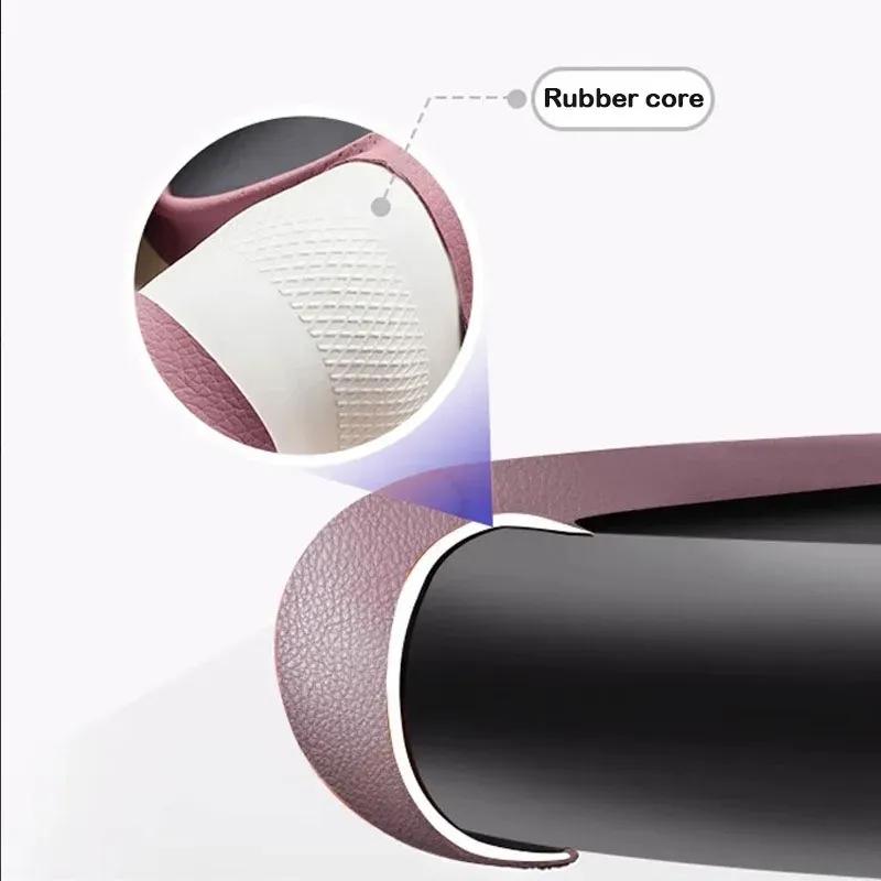 For Geely Monjaro Xingyue L -2024 2025 Car Steering Wheel Cove Anti Slip Leather Handle Cover Decoration Handle Wrap