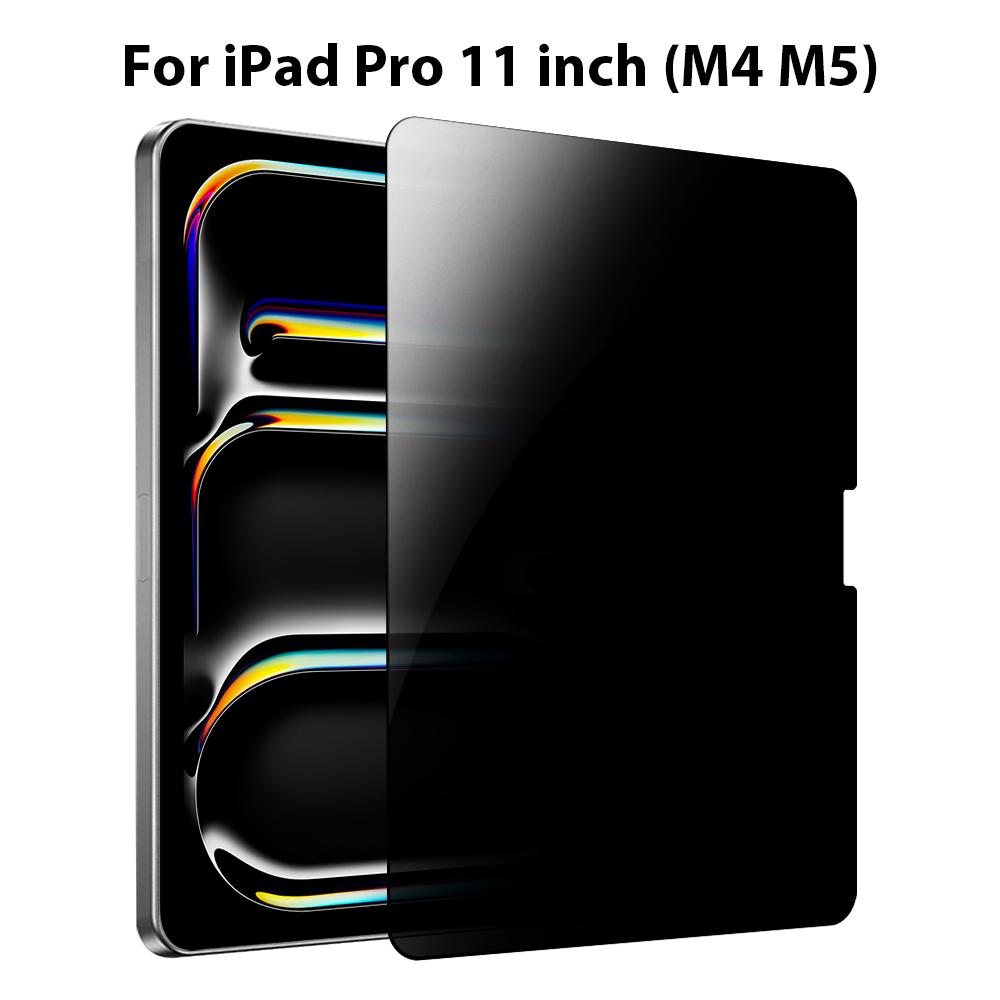 Privacy Tempered Glass For iPad A16 Screen Protector Air 11th M3 M4 4 5 Pro 13 12.9 M5 2026 10 9th 10th Generation Mini 6 7 Film