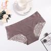 Женские кружевные трусики Ледяной шелк Брифы Женские трусики Удобное нижнее белье Дышащие брифы