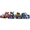 8 In 1 Pull Back Super Racing Sport Car Vehicle Building Blocks Bricks Toys Model Construction Kit for Kids