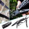 Stainless Steel Folding Knife Folding Knife Outdoor Mountaineering Camping Portable Tool Multi Functional Folding Pliers