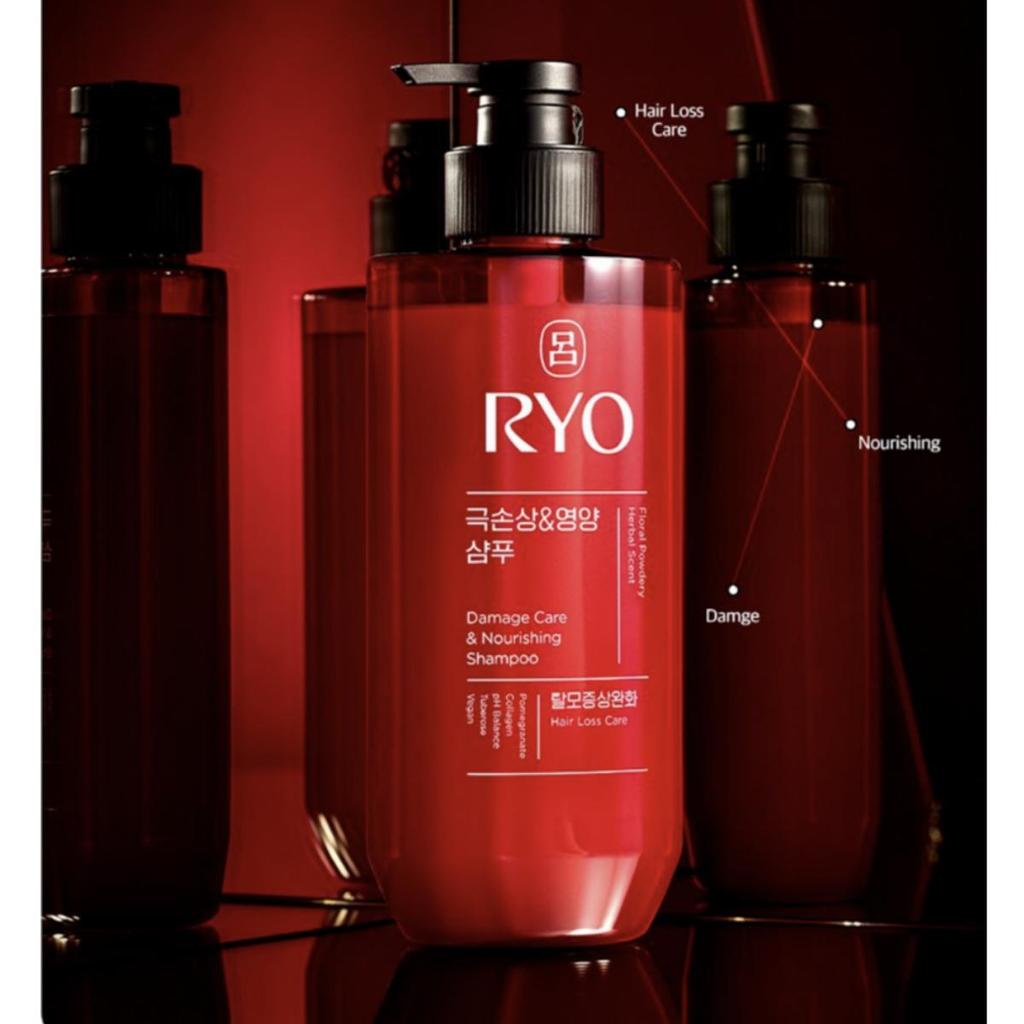 Ryo Шампунь для поврежденных волос и питательный 480 мл + Маска 300 мл