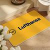 Горячая D-Deutsche L-Lufthansa Коврик для пола Диатомитовый коврик для пола Быстросохнущий Устойчивый к запахам Нескользящий Коврик для ванной кухни