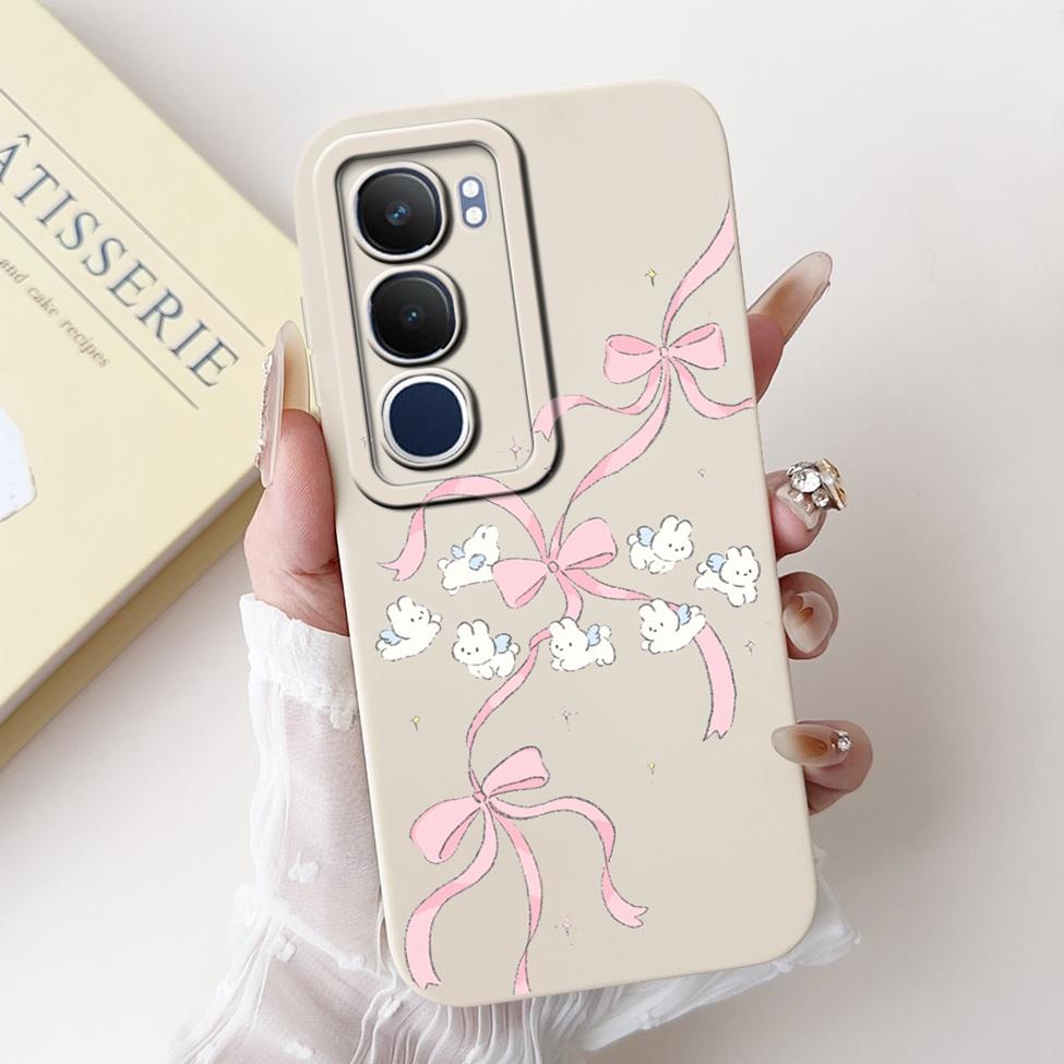 Для Vivo Y19 1915 Чехол Y19S V2419 Роскошный Модный Милый Мультяшный Девочка Ударопрочный Силиконовый Задний Чехол Для Vivo Y19s Чехол Для Телефона Funda