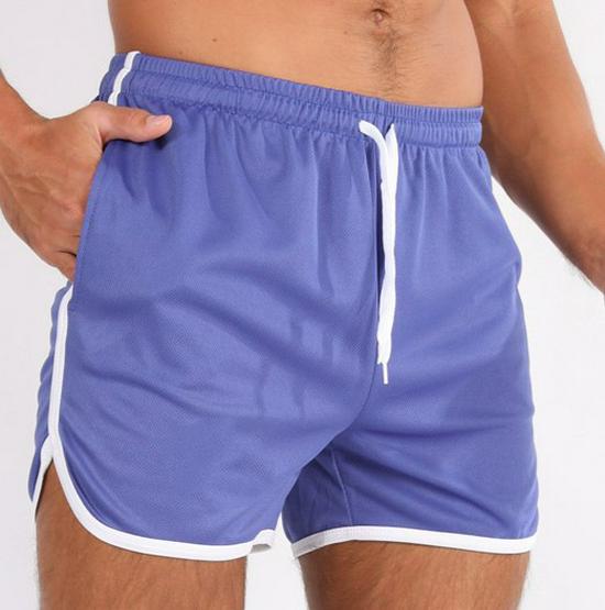 Men's Quick-Dry Fitness Shorts: Breathable, Loose, Summer Sports & Beach Wear