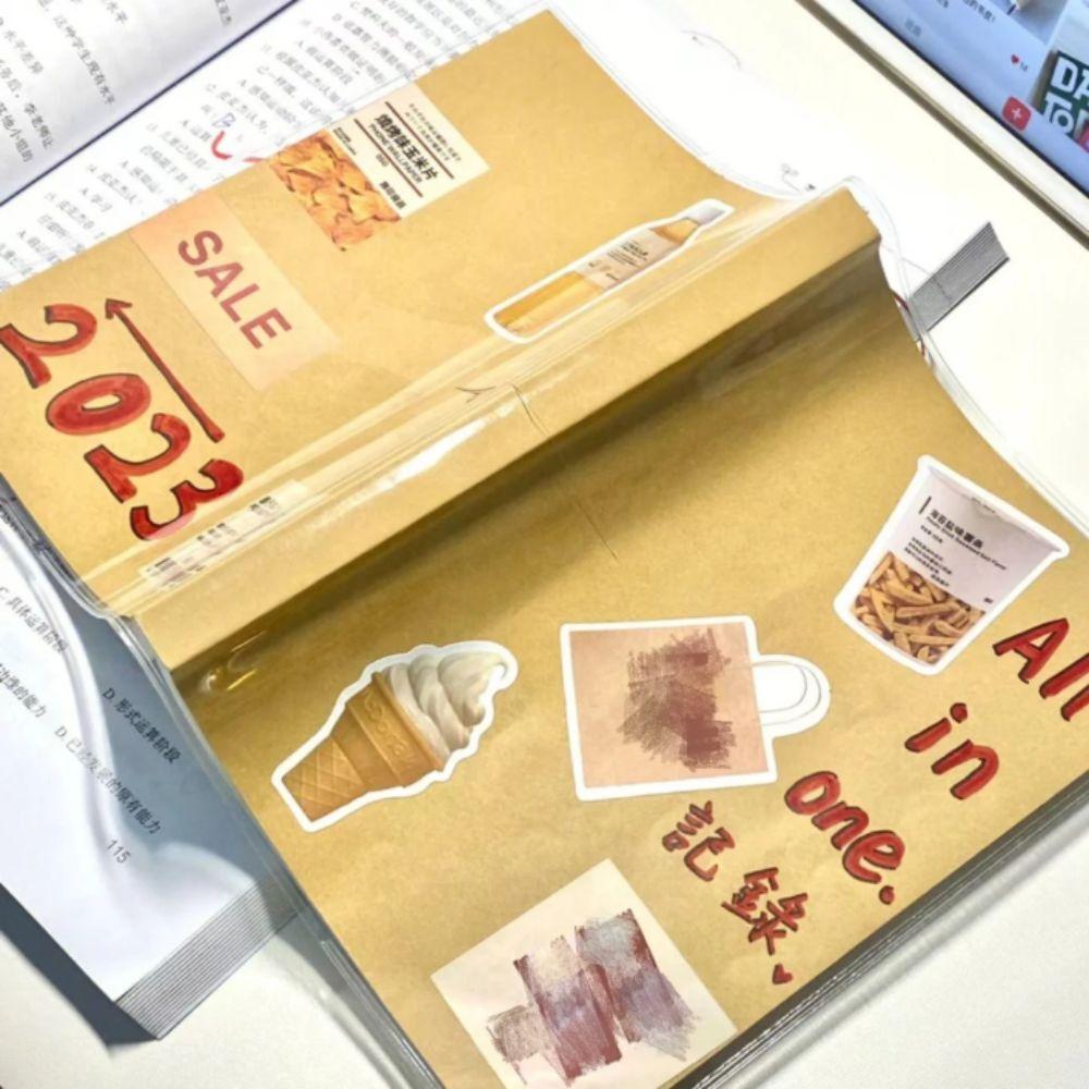 Extra-Thick Extra-Thick Notebook High Appearance Level Single-Sheet Notebook Diary Keeping