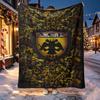 AEK Athens FC Pattern Blanket for Home Decoration, Bed, Sofa, Car Travel, Camping, Suitable for All Seasons, Birthday Christmas Gift