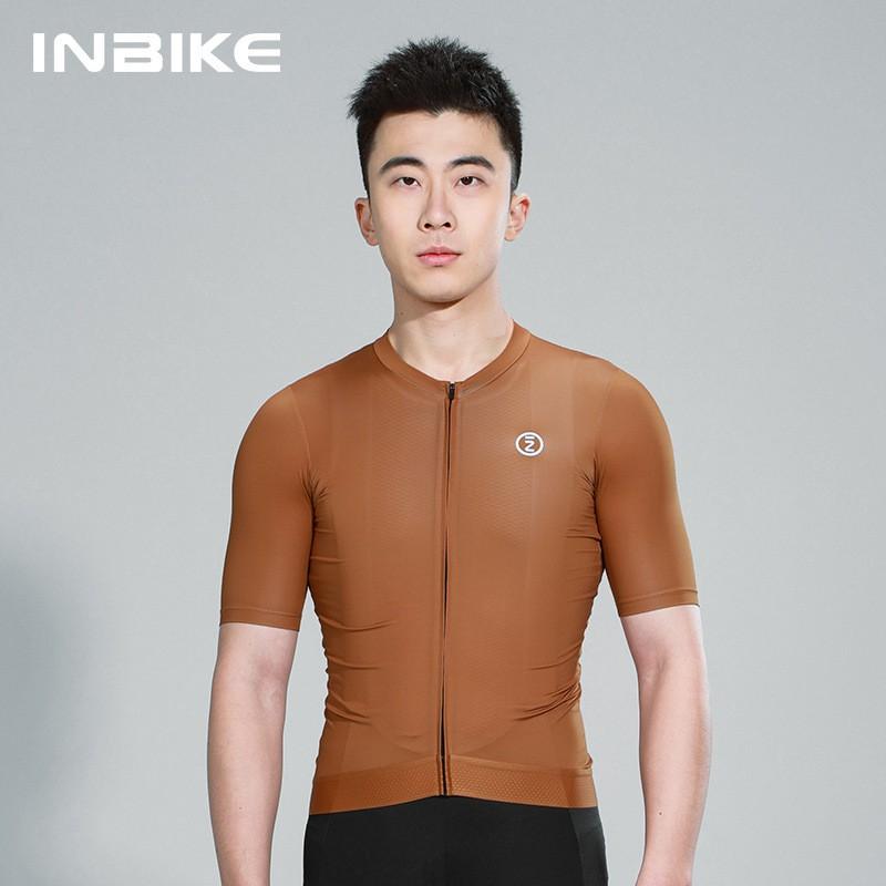 Mens Cycling Jersey Short Sleeve Breathable Quick-Dry Road Mountain Bike Top