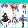 Genshin Impact Акриловая подставка Аниме персонажи Ху Тао Кли Кэцин Настольный декор