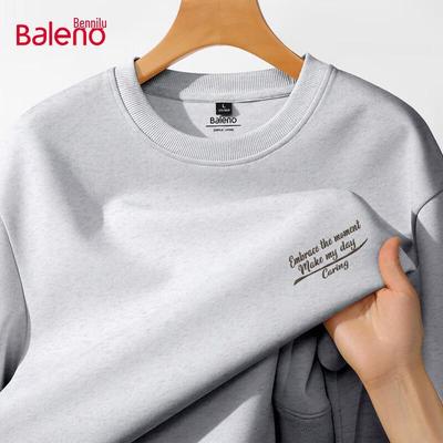 Мужская осенняя плотная толстовка с круглым вырезом Baleno