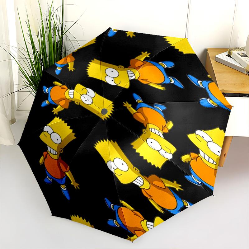 Family Bonds Laughter Folding umbrella travel durable Three folds Umbrella Umbrella