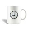 Керамическая кружка - Mercedes - Автомобиль - Серый - 30cl - Подходит для мытья в посудомоечной машине
