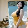 JIT Ретро Купальник Женщина Пляж Металлическая Настенная Картина 2D Плоский Оловянный Знак Печать 8x12 дюймов для Дома Гостиной Декор