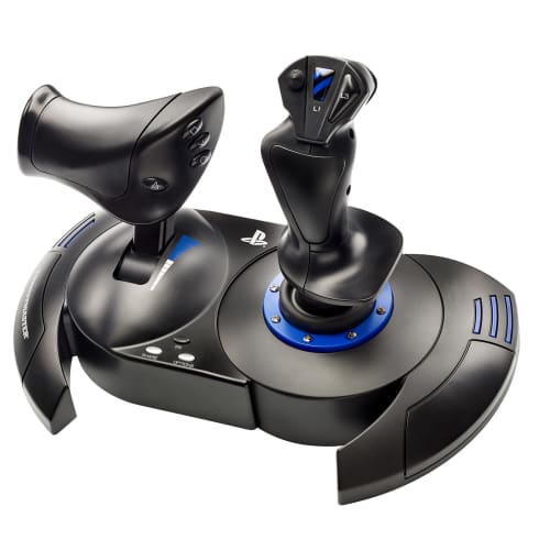 Thrustmaster T Flight Hotas 4 Flight Stick Detachable Throttle Plug and Play Official Joystick for PlayStation 4 Compatible with PC