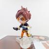 Anime Game OW Cute Kawaii Tracer 10cm Action Figure Toys