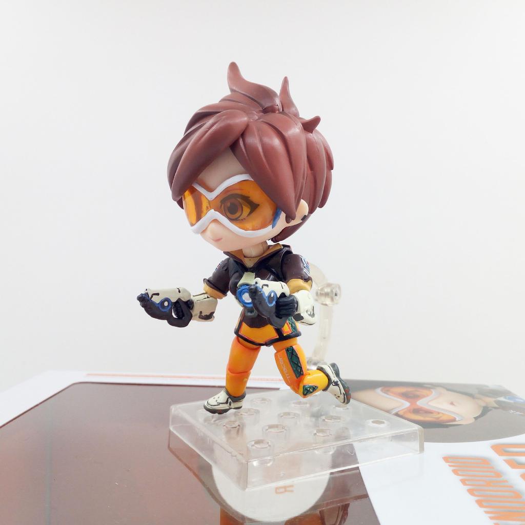Anime Game OW Cute Kawaii Tracer 10cm Action Figure Toys