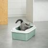 Bac a litiere avec rebords - ROTHO MYPET - BONNIE - 57.2 x 39.3 x 20.9 cm - Vert