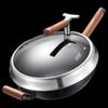 ASD 32cm Titanium-Iron 0-Coating Non-Stick Wok