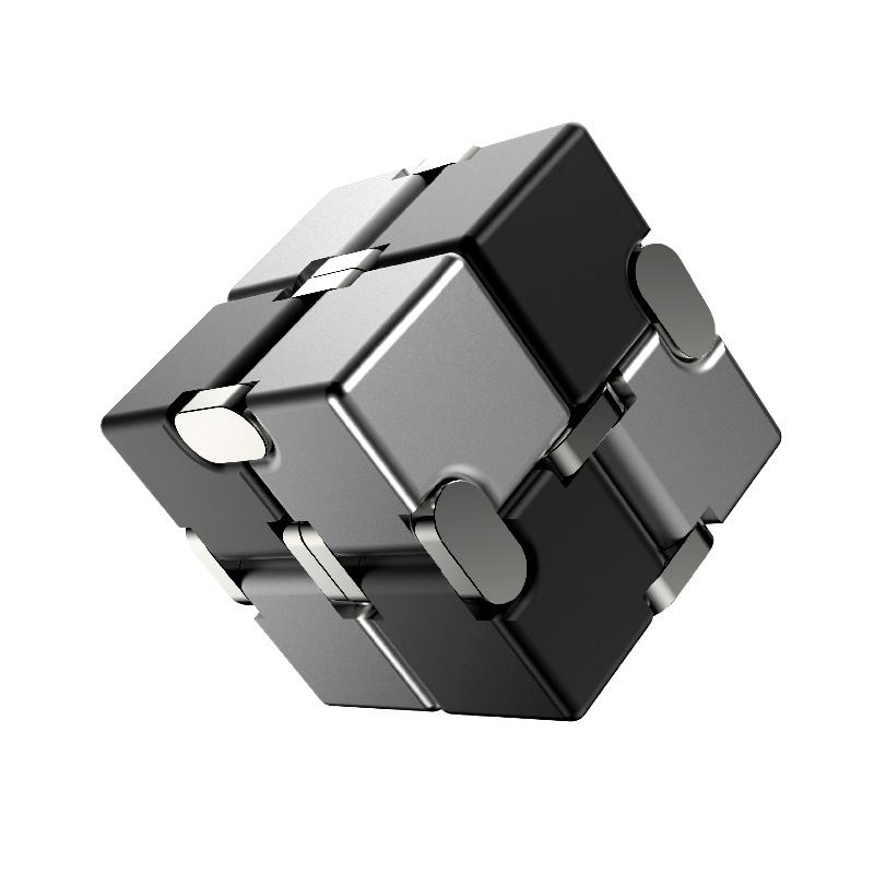 EN71 CPC Мини-кубик-головоломка 2x2x2 из металла, антистресс, бесконечный флип, сенсорные игрушки, креативные рождественские подарки для детей