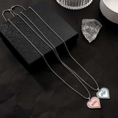 Ожерелье из титановой стали, женское, сладкое, прохладное, с подвеской «Любовь», хип-хоп, свежая уличная длинная цепочка для свитера