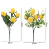 Handmade Artificial Lemon Branches DIY Fake Plants Simulation Lemon Fruit  Wedding Party Supplies