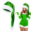 Santa Hat Long Xmas Velvet Santa Hat Winter Warm Costume Christmas Party