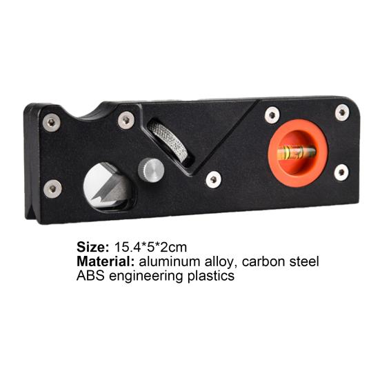 Коническая круглая режущая головка 45 градусов, плоскость фаски, регулируемая глубина, острое лезвие из углеродистой стали, портативное деревообрабатывающее лезвие, кромка угловой плоскости, доска из мягкой древесины